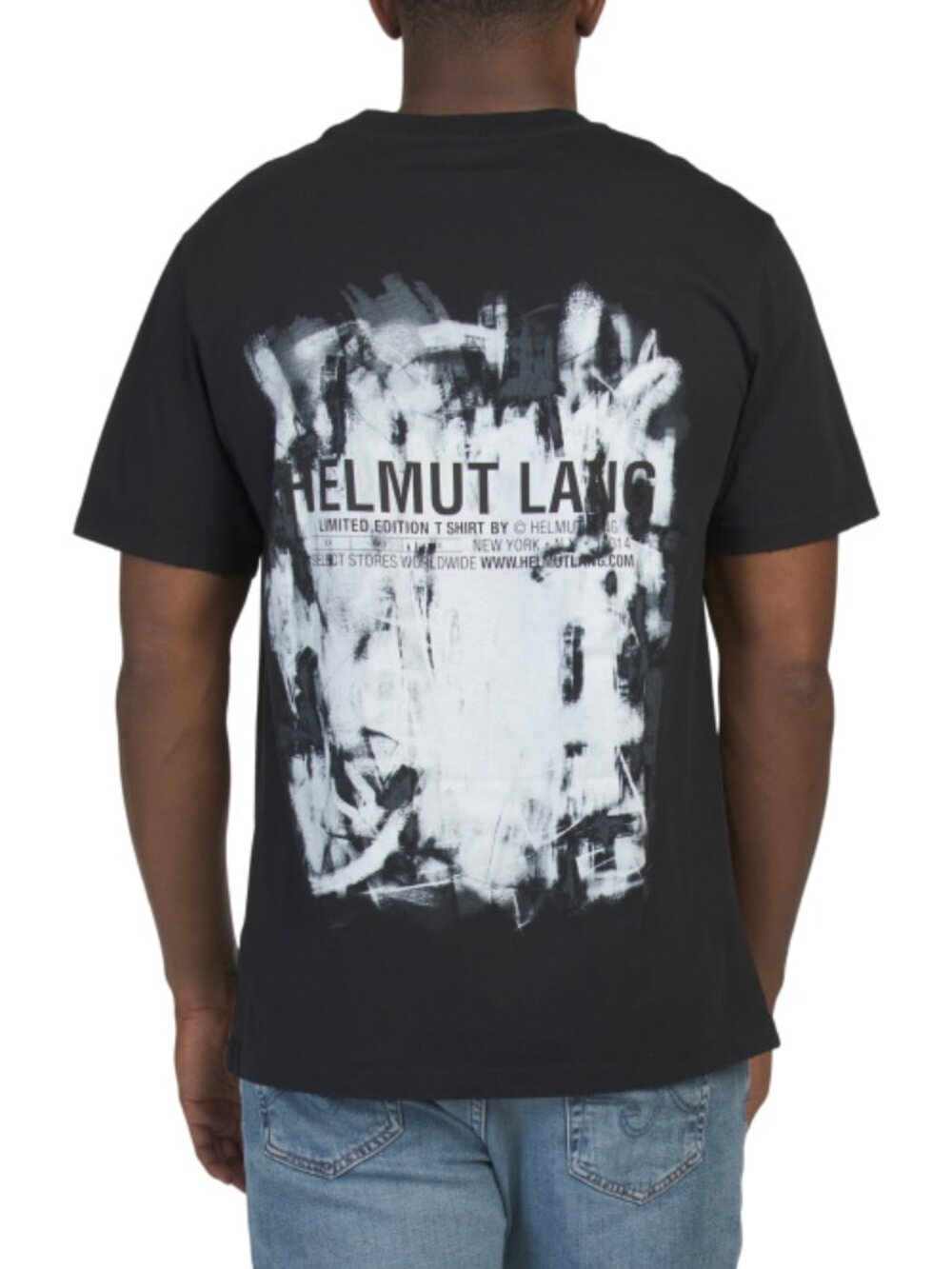 HELMUT LANG Made In Portugal Scribble T-shirt
